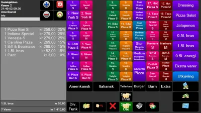 Z-POS Gatekjøkkenløsning