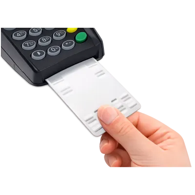 Rensekort for chip- og magnetstripeleser